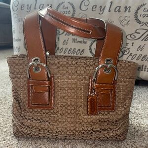 🤎 Coach Brown Shoulder Bag